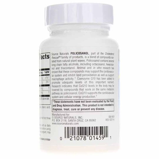 Policosanol with Coenzyme Q10, SNN